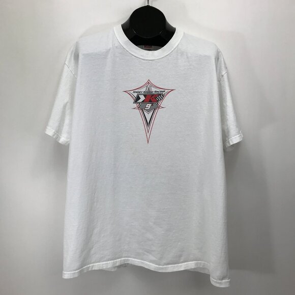 Vintage Anvil Graphic Print Racing T-Shirt XL NASCAR #9 Kasey Kahne Double Sided - Picture 1 of 11